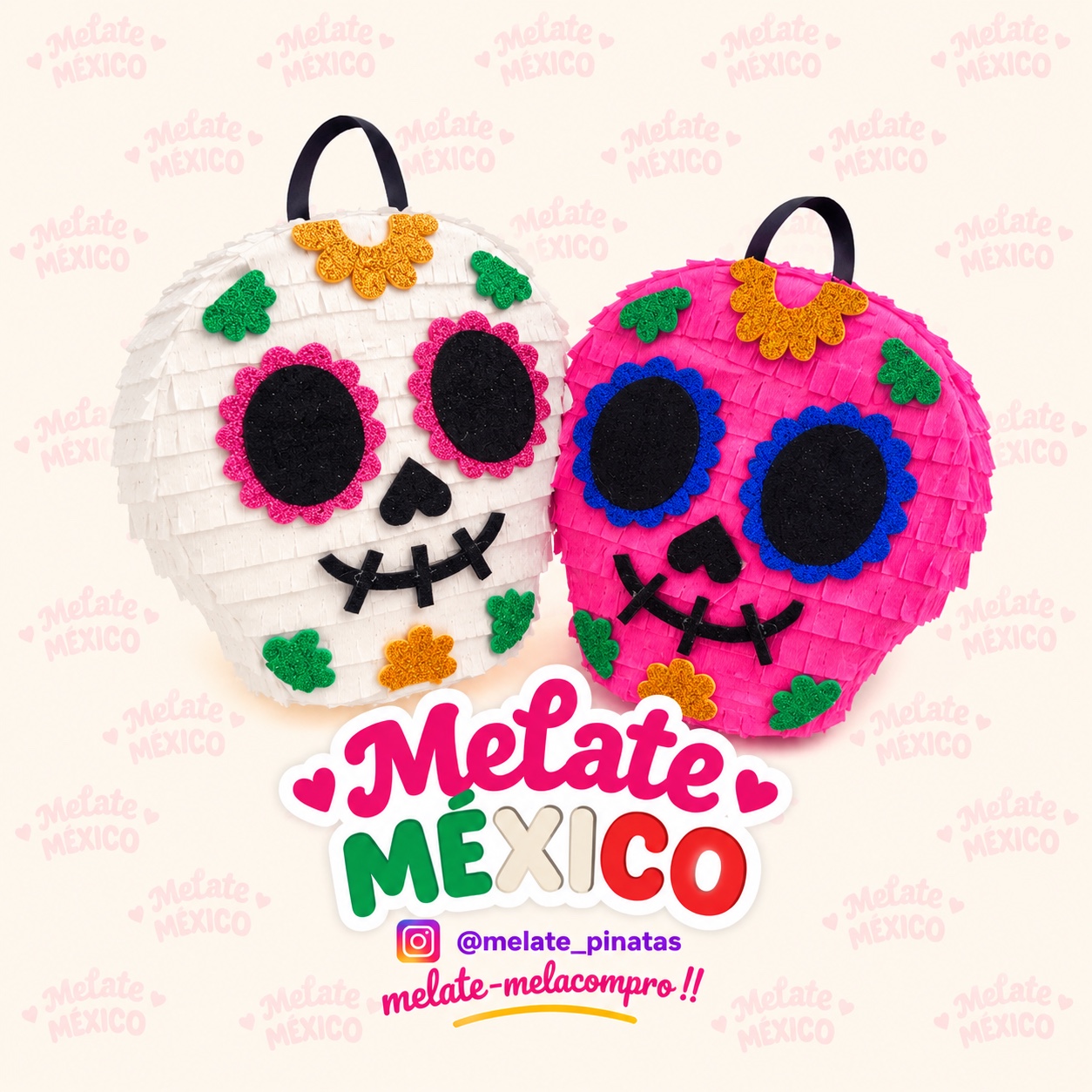 Piñata artesanal MeLate México